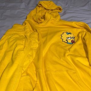Old Navy Yellow sweatsuit